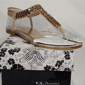 CL by Chinese Laundry NATALINA micro suede sand sandal New